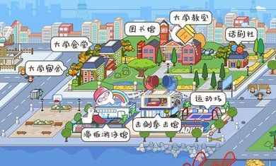 米加小镇世界地图解析app