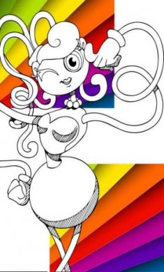 波比颜色书(Poppy coloring book)截图3