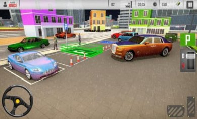 汽车驾驶真实停车(ParkingCityDrivingCarGames)截图1