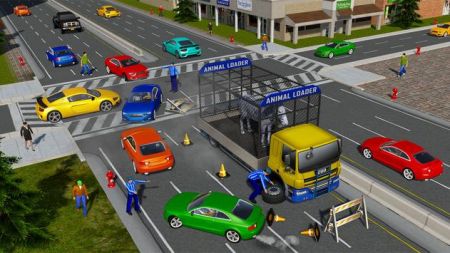 真实卡车动物运输(Animal Transport Game)截图3