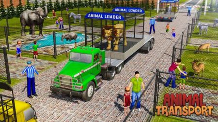 真实卡车动物运输(Animal Transport Game)截图2