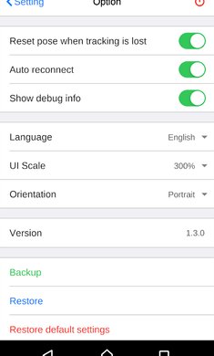 facetracker面部捕捉手机