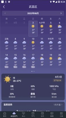 24小时天气截图3