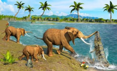 动物鳄鱼攻击模拟器(Animal Crocodile Attack Sim)