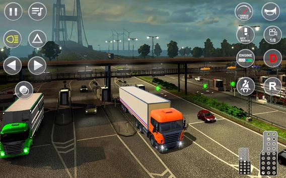 欧元卡车模拟器(juegos de camiones euro 3d)截图1