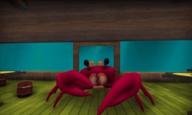 恐怖蟹堡王破解版截图1