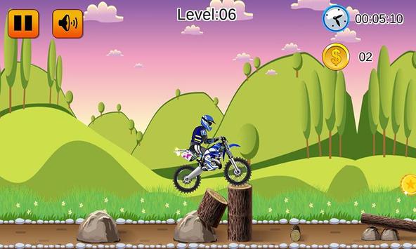 越野车特技赛车(Dirt Bike stunt Racing Game)截图1