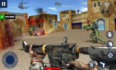 战斗枪射击(Combat Gun Shooting Games)截图3
