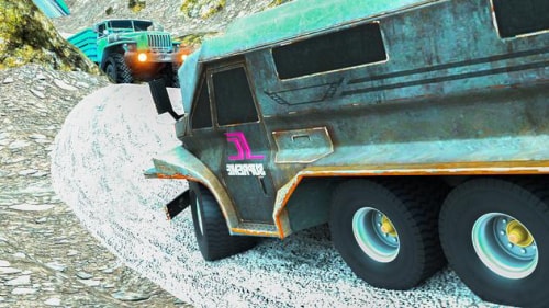 泥车模拟器(Mud Truck Simulator Game 2021)截图3