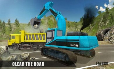 重型挖掘机岩石开采(HeavyExcavatorRockMining)截图1