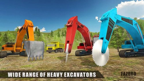重型挖掘机岩石开采(HeavyExcavatorRockMining)截图4