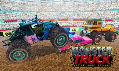 怪物卡车泥浆比赛截图2