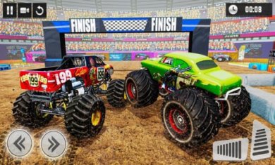 怪物卡车泥浆比赛
