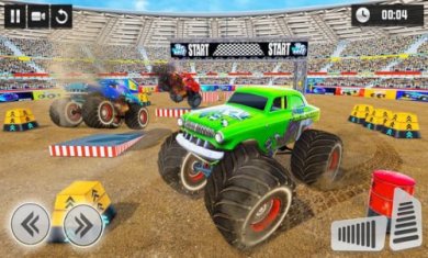 怪物卡车泥浆比赛