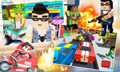 城市枪战吃鸡英雄游戏截图1