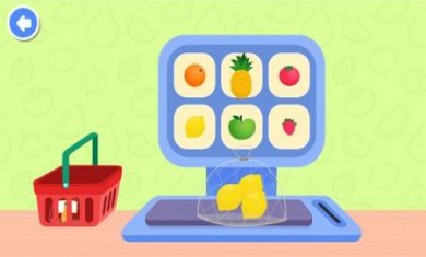 婴儿超市去购物