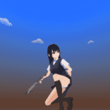 动漫女孩大战僵尸