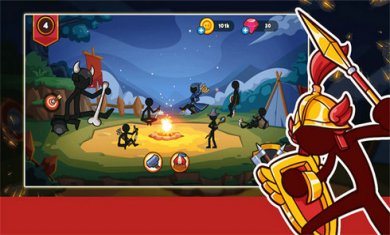 火柴人武装争斗游戏