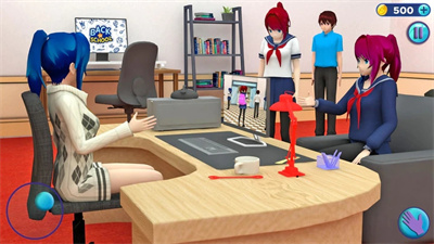 动漫虚拟学校老师游戏