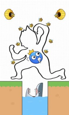 彩虹怪兽画圈拯救