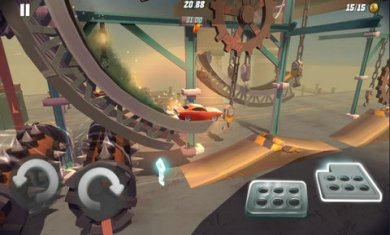 狂飙竞速飞车游戏