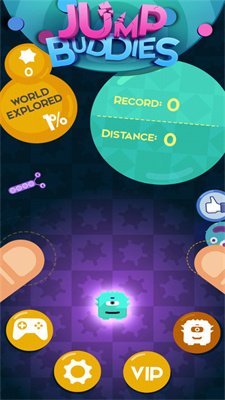 跳跃小方块游戏