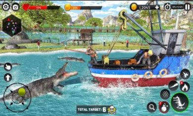 饥饿的鳄鱼(Hungry Crocodile)截图1