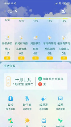 盛果天气app