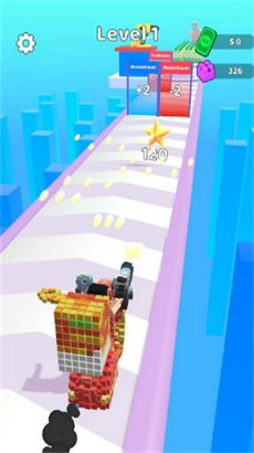 像素人跑酷截图2