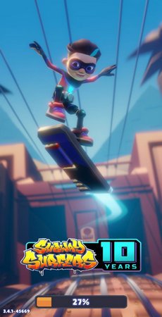 地铁跑酷幻影滑板