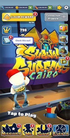 地铁跑酷幻影滑板