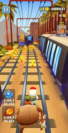 地铁跑酷幻影滑板截图2