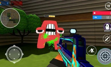 字母射击英雄游戏