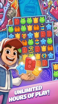 地铁跑酷冲浪者比赛游戏