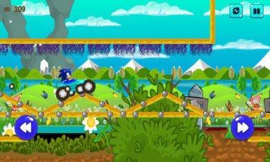 索尼克闪电战车游戏