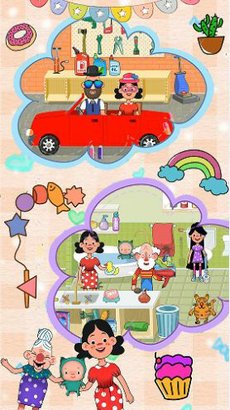 迷你樱花小屋游戏