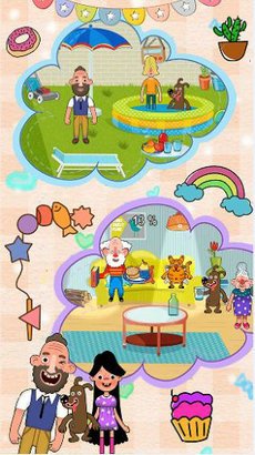 迷你樱花小屋游戏