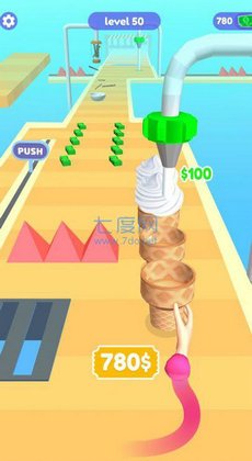 冰淇淋堆叠甜点DIY