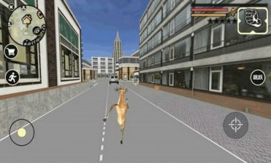 模拟疯狂沙雕鹿游戏