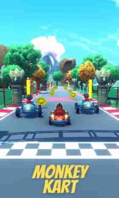 猴子丛林卡丁车(monkeyjunglekart)