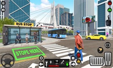 长途汽车巴士驾驶(CityBusTransportSimulator)截图1