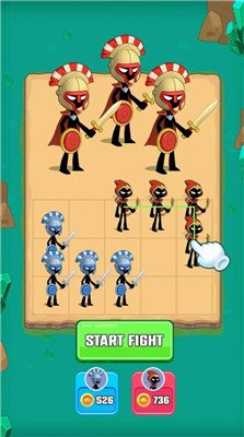 合并大师英雄战斗