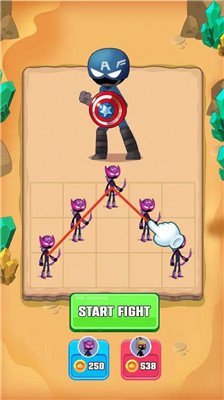 合并大师英雄战斗