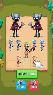 合并大师英雄战斗