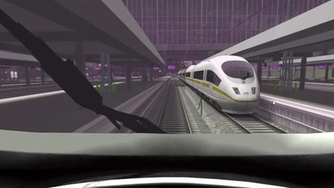地下铁驾驶模拟器截图1