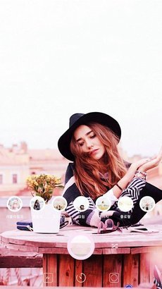 手绘美图贴纸相机app