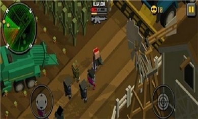 像素僵尸边界游戏