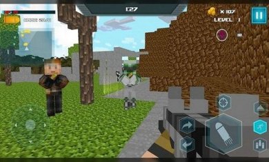 战斗打击士兵生