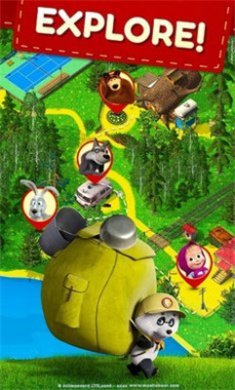 玛莎和熊的一天截图1