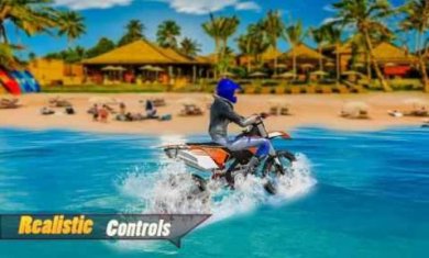 水摩托车自行车(WaterSurferMotoBikeRace)截图2